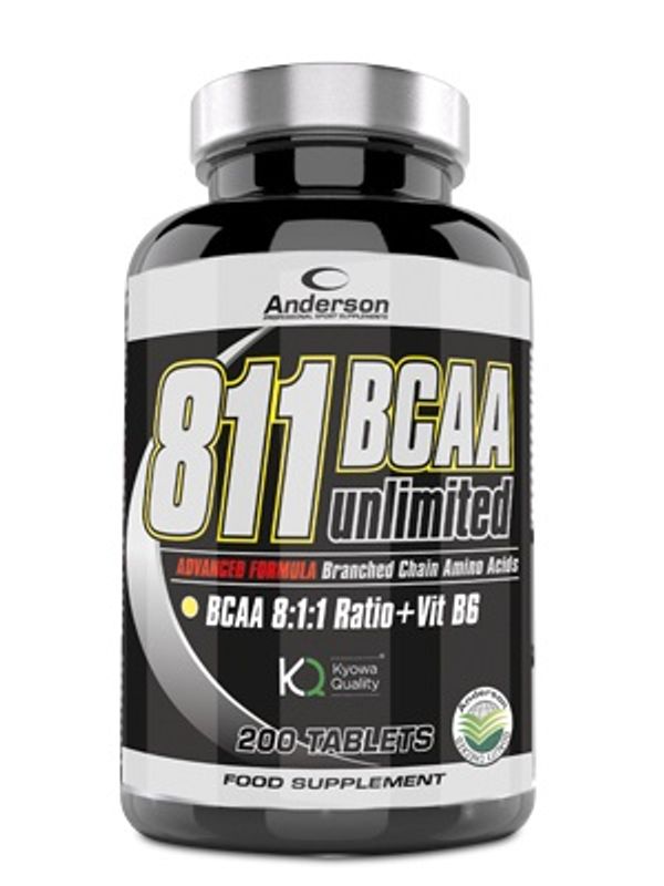 Anderson 811 BCAA Unlimited integratore di aminoacidi 100 compresse