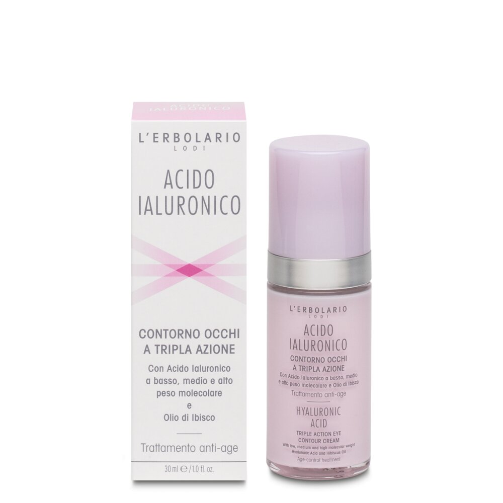 L'erbolario Acido Ialuronico Contorno Occhi Tripla Azione Anti Age 30ml