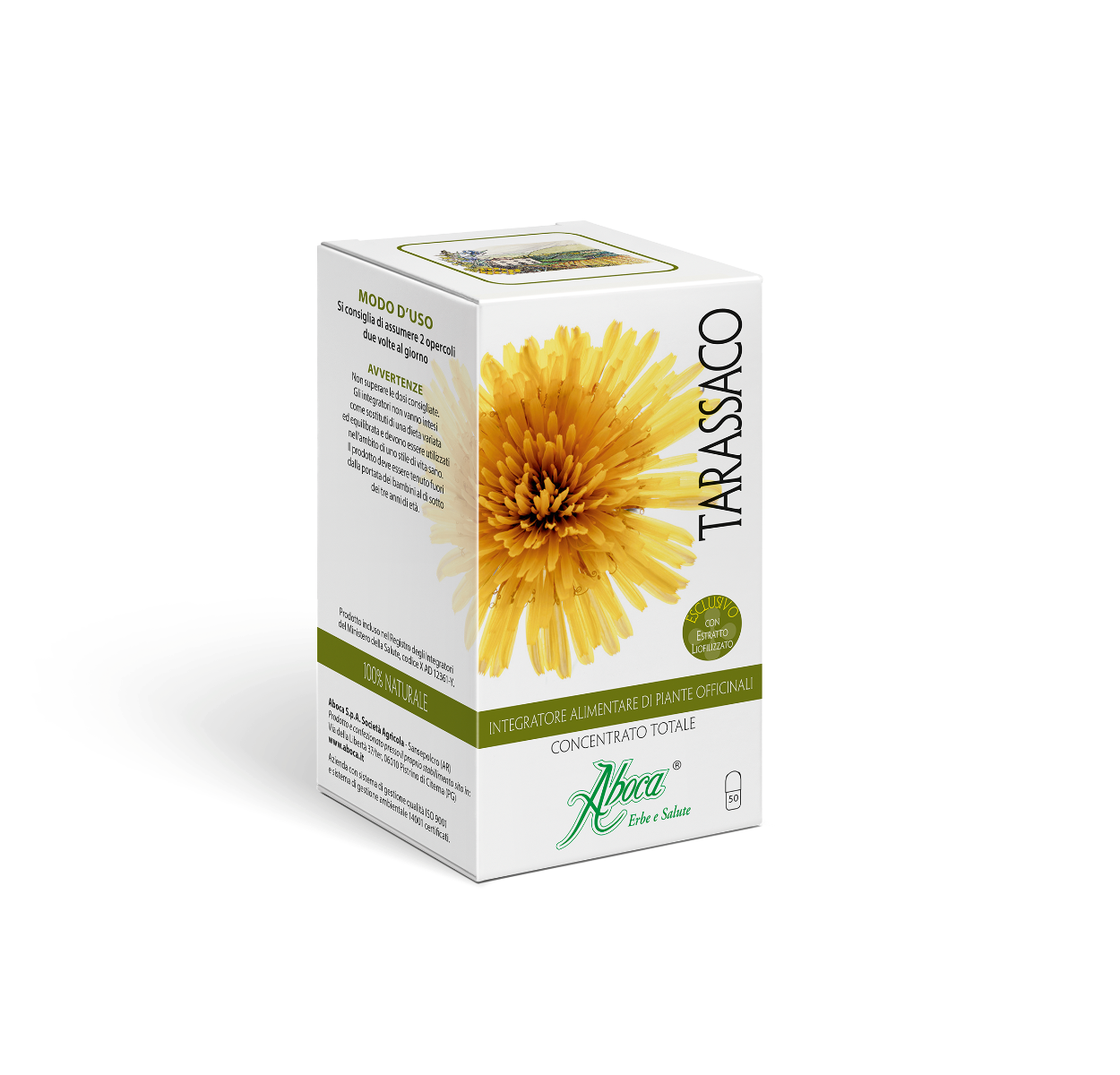 Aboca Tarassaco Concentrato 50 Opercoli