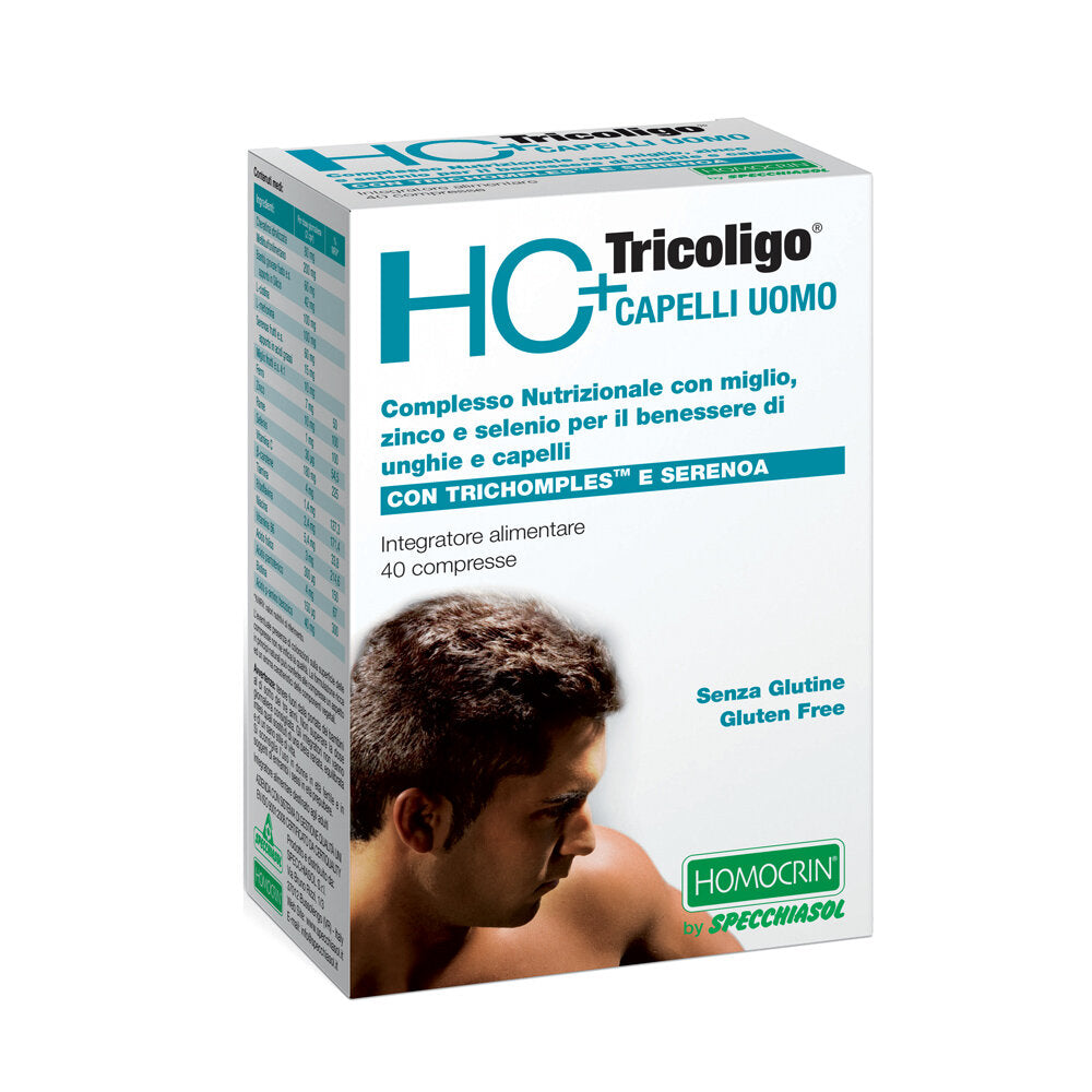 Specchiasol HC+ Tricoligo Capelli Uomo 40 compresse