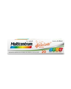 Multicentrum multivitaminico multiminerale 20 compresse effervescenti