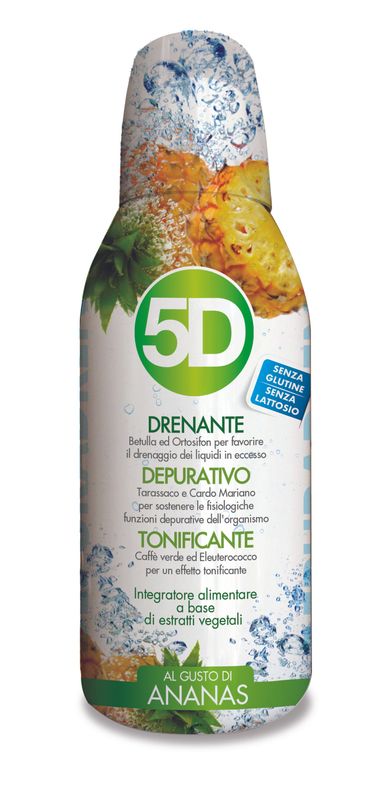 Trattamento 5D Depuradren 500ml al gusto di ananas-1