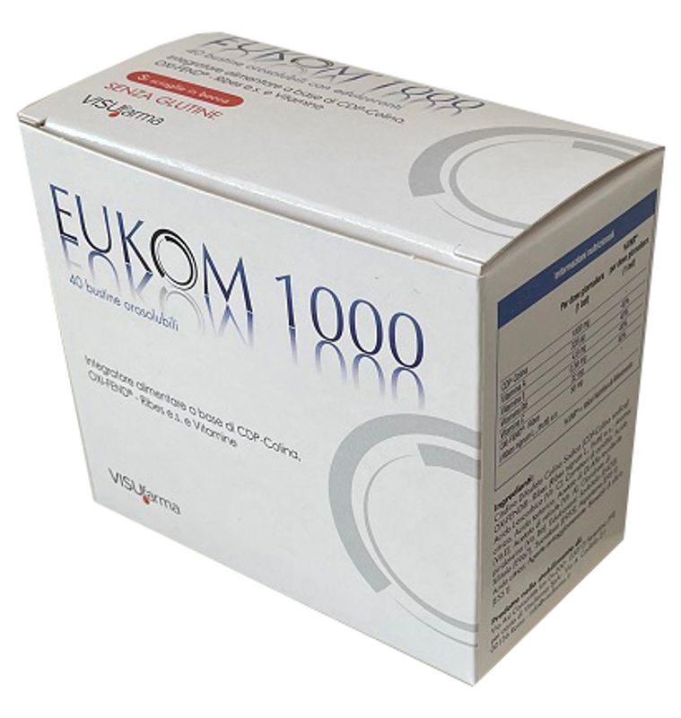 Image of Eukom 1000 integratore alimentare 40 bustine