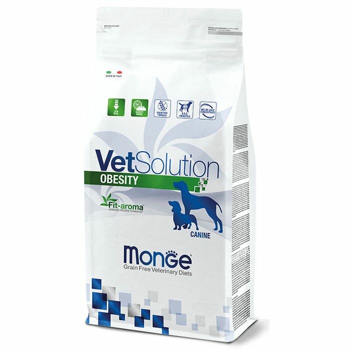Monge VetSolution Obesity Linea Veterinaria Cibo Secco Cani 12kg