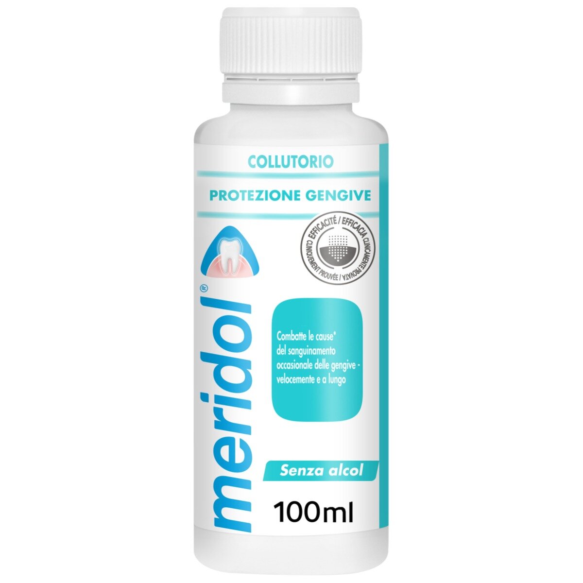 Meridol Collutorio Protezione Gengive efficacia antibatterica 100ml