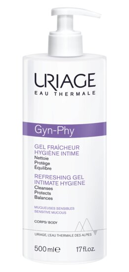 Uriage Gyn Phy - Gel Detergente Intimo Rinfrescante, 500Ml