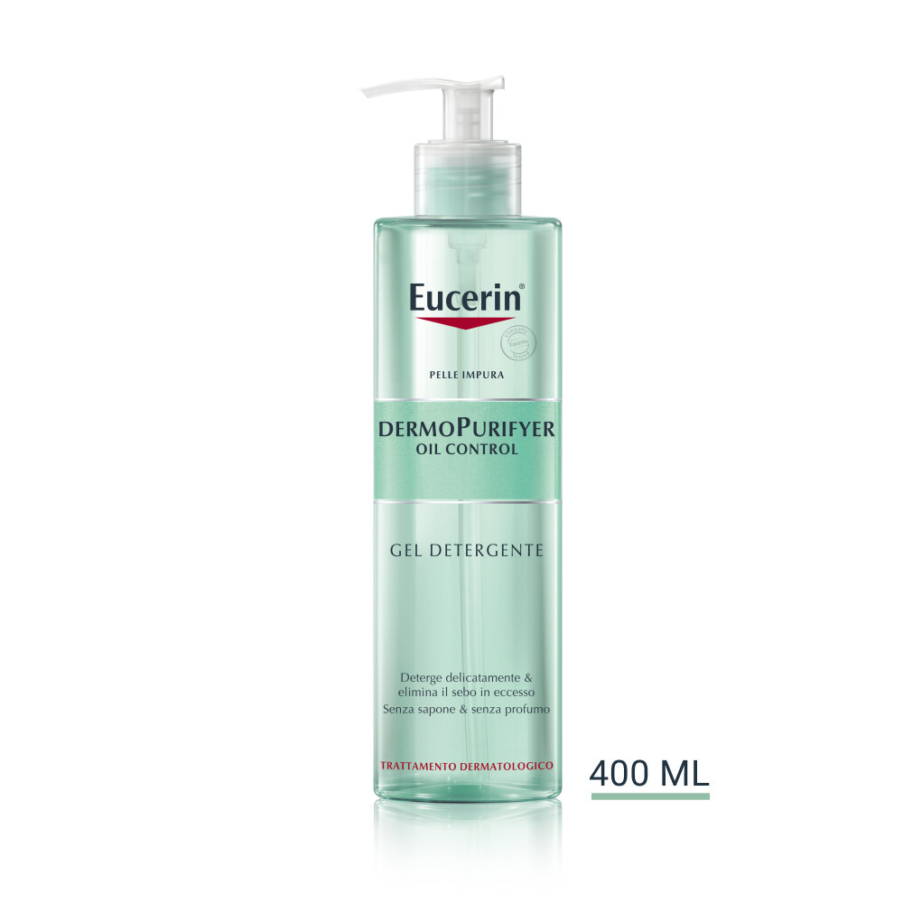 Eucerin DermoPurifyer Oil Control Gel Detergente 400ml