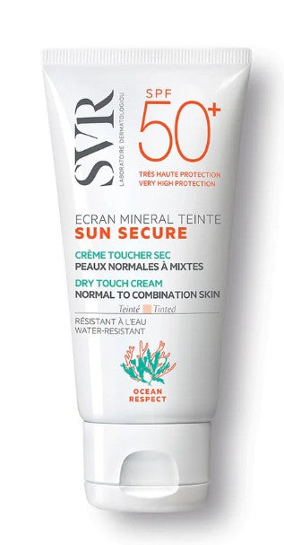 SVR Sun Secure Ecran Mineral Teint&eacute; Crema Viso Pelle Normale Mista 50ml