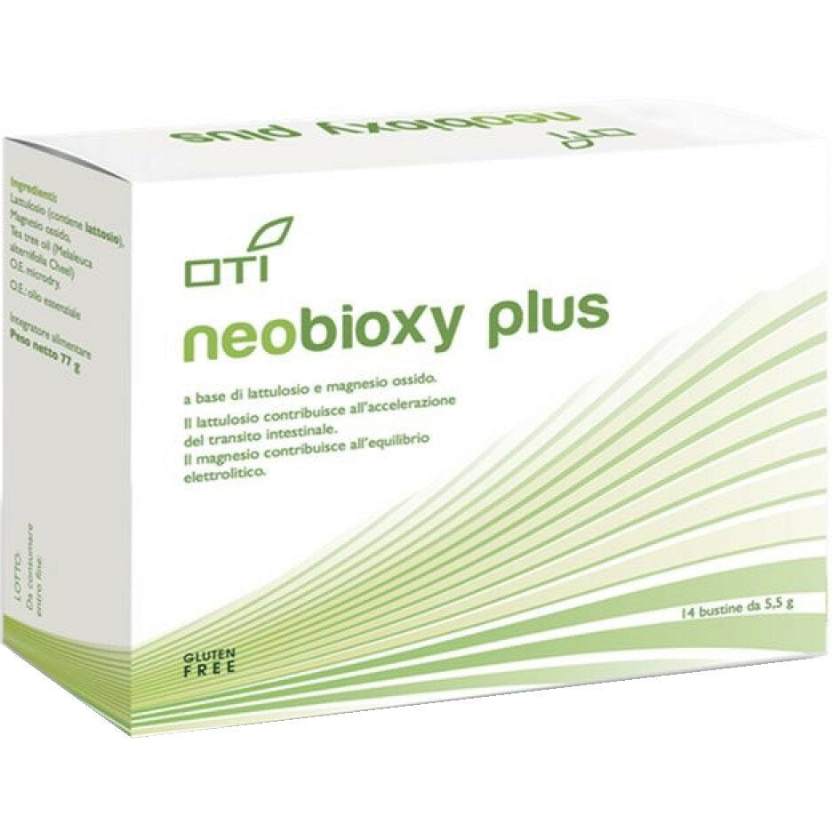 Oti Neobioxy Plus integratore alimentare per il transito intestinale 14 bustine