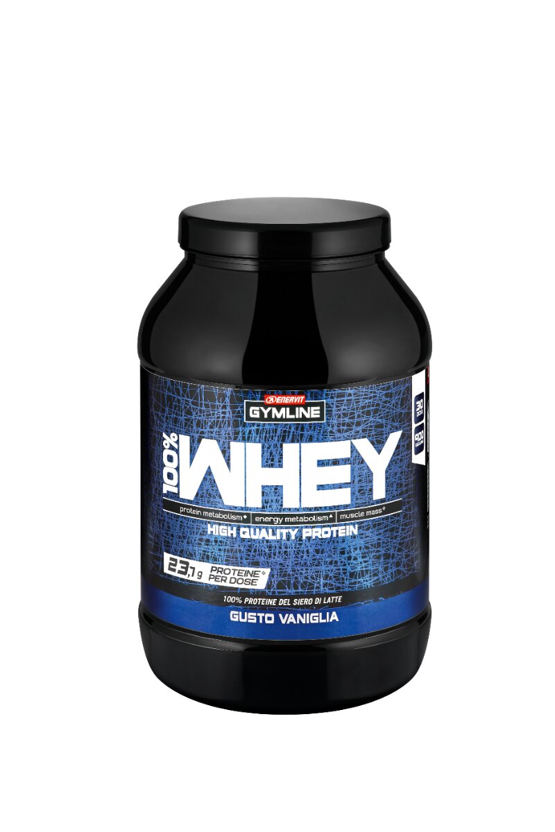 Image of Enervit Gymline 100% Whey Protein gusto Vaniglia 900g