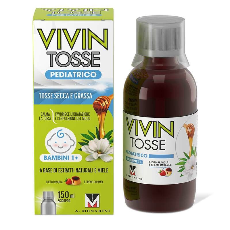 Image of Vivin Tosse Secca e Grassa Pediatrico sciroppo 150ml