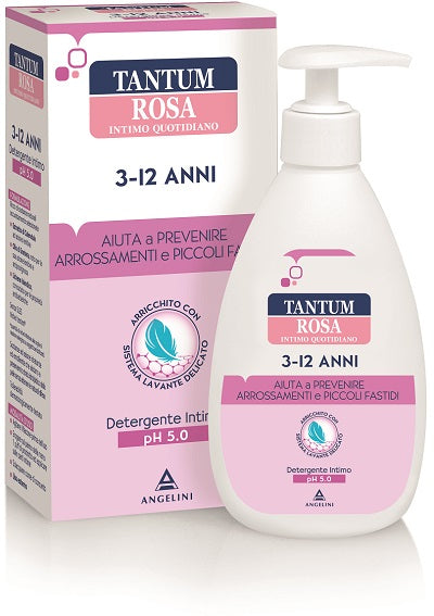 Tantum Rosa Intimo Quotidiano Detergente Intimo 3-12 Anni 200ml