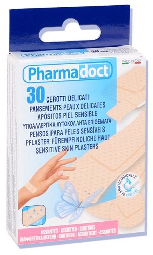 Cerotti In Tessuto Non Tessuto Assortiti 5 Misure 30 Pezzi