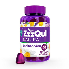 ZzzQuil NATURA 60 Pastiglie Gommose Melatonina Camomilla