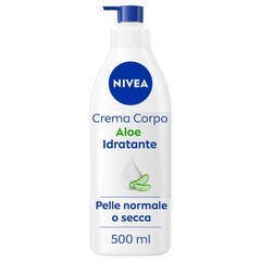 Nivea Crema Corpo Aloe Idratante 72h Per Pelle Secca O Normale 500ml