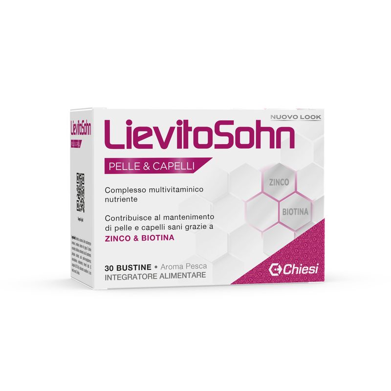 Image of LievitoSohn Pelle e Capelli aroma pesca 30 bustine