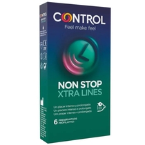 Control No Stop Xtra Lines 6 Preservativi-1