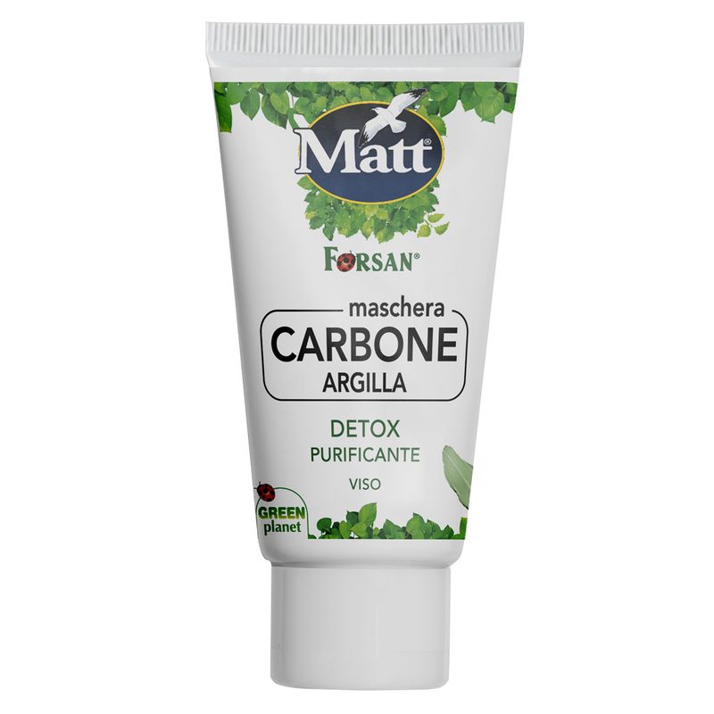 Image of Matt Forsan Maschera Purificante Viso Argilla e Carbone 50ml