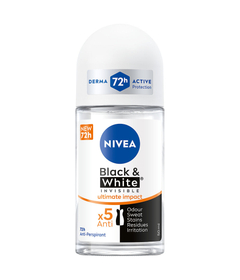 Nivea Black&White Ultimate Protection deodorante roll-on 50ml-1