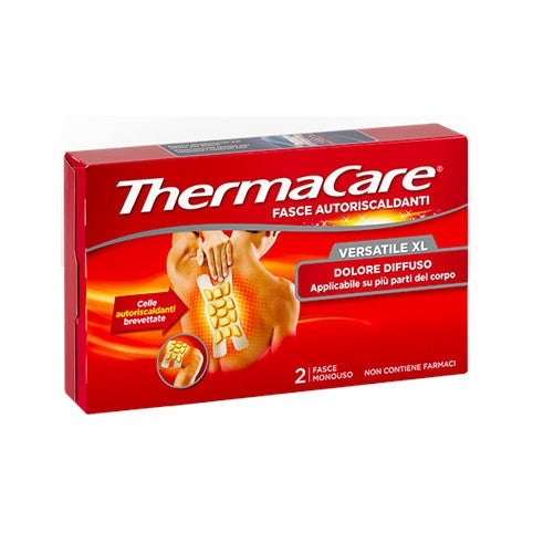 Thermacare Fascia Autoriscaldante Versatile XL Dolori Diffusi 2 Fasce