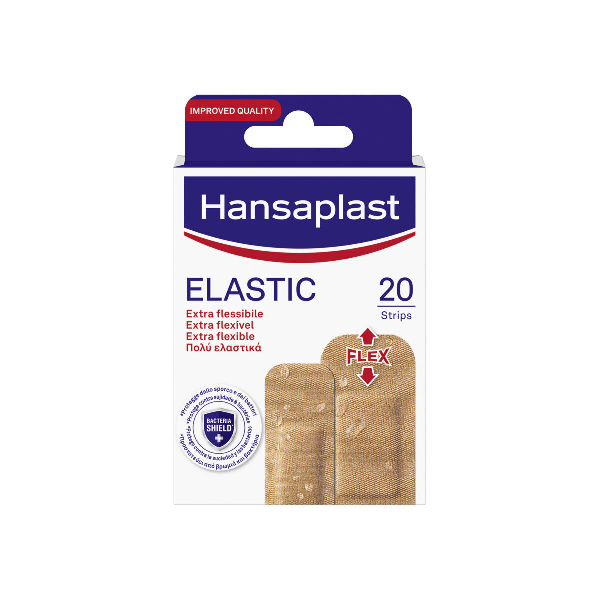 Hansaplast Cerotti Elastic Elastici E Flessibili Per Articolazioni 2 Formati 20 Pezzi