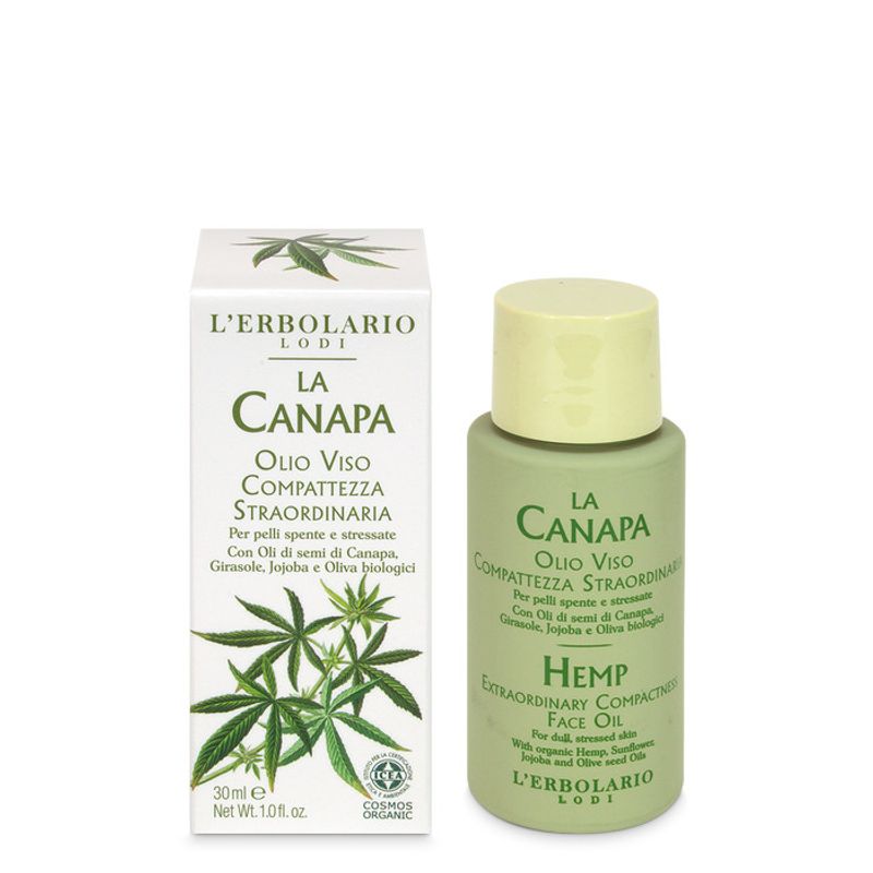 L'Erbolario Olio Viso Compattezza Straordinaria La Canapa 30ml