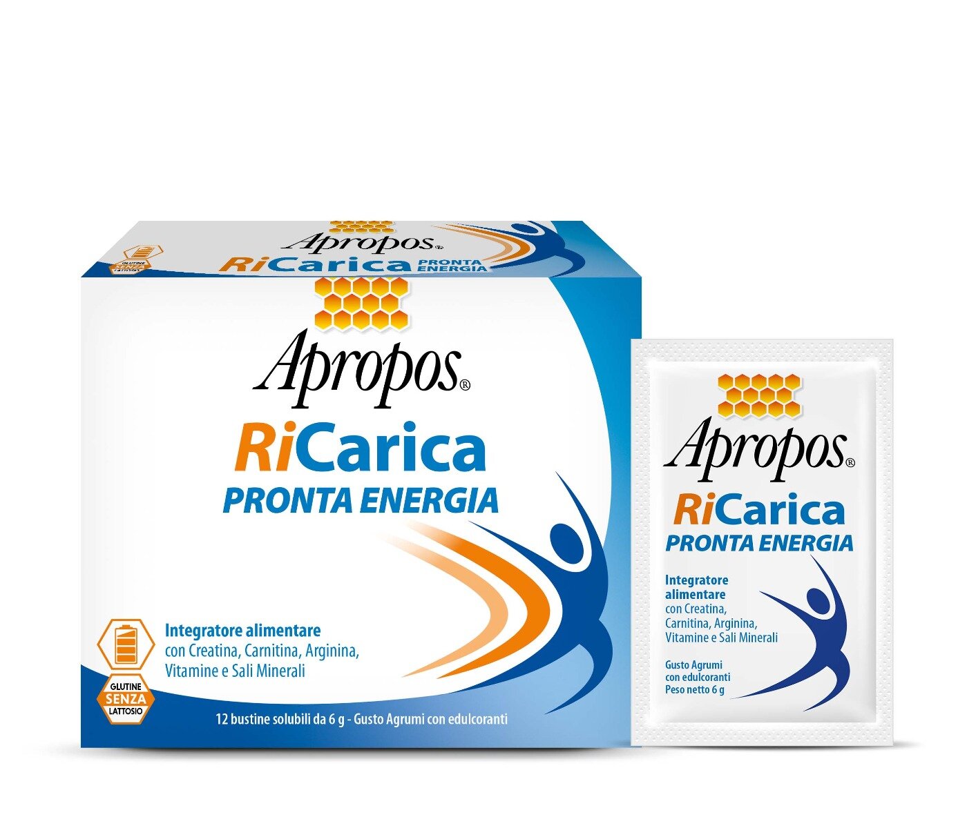 Image of Apropos Ricarica Pronta Energia 12 Bustine 6g