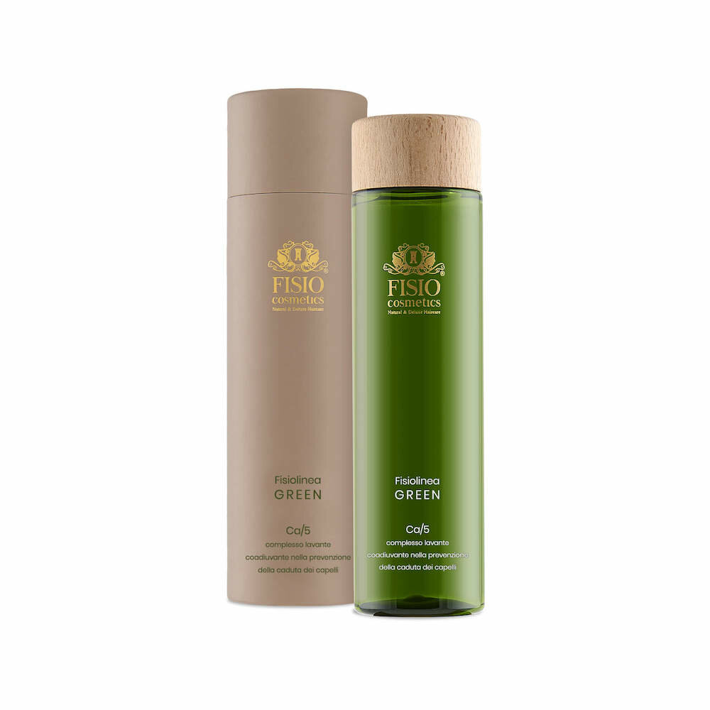 Image of Fisiolinea Green Shampoo Ca/5 Linea Anti-Caduta Per Capelli 250ml