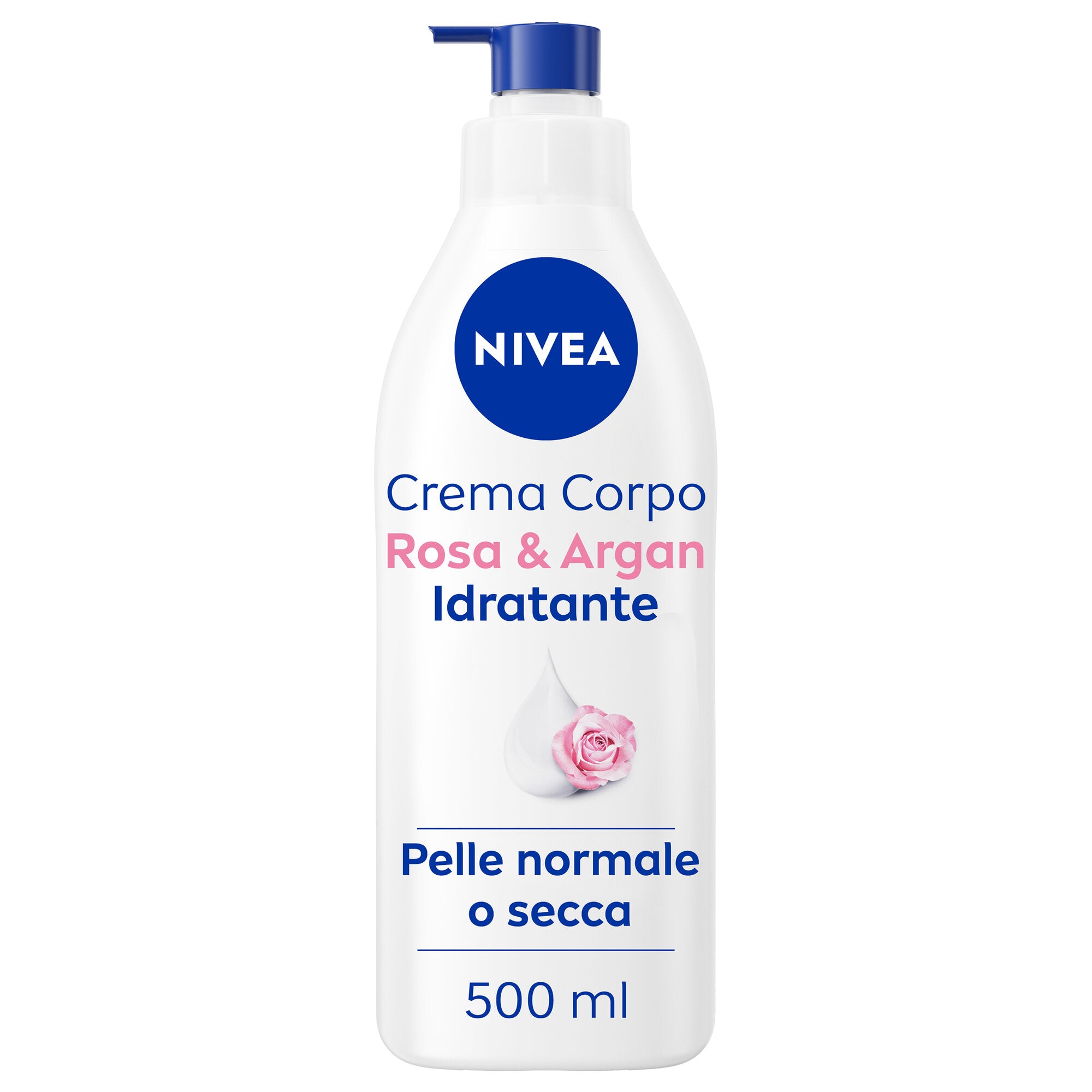 Nivea Body Crema Corpo Rosa E Olio Di Argan 500ml-1