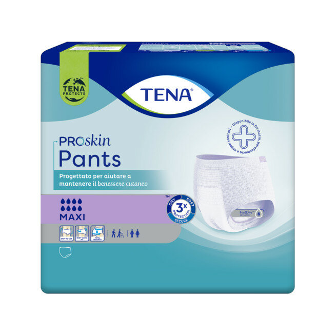 Image of Tena Proskin Pants Maxi mutandine assorbenti per incontinenza taglia L 8 pezzi