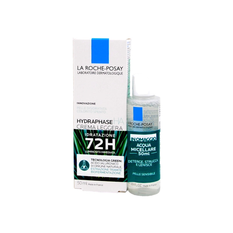 Image of La Roche-Posay Hydraphase HA Crema Leggera 50ml + Acqua Micellare Ultra 50ml