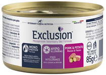 Exclusion Monoprotein Veterinary Diet Formula Pork And Potato Cibo Umido Per Gatti 85g