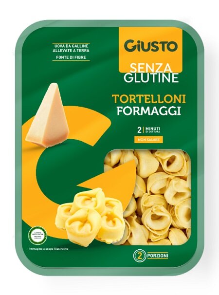 Giusto Senza Glutine Tortelloni Ai Formaggi 250g