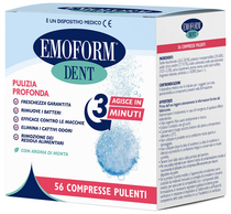 Emoform Dent Compresse Pulenti 56 Pezzi