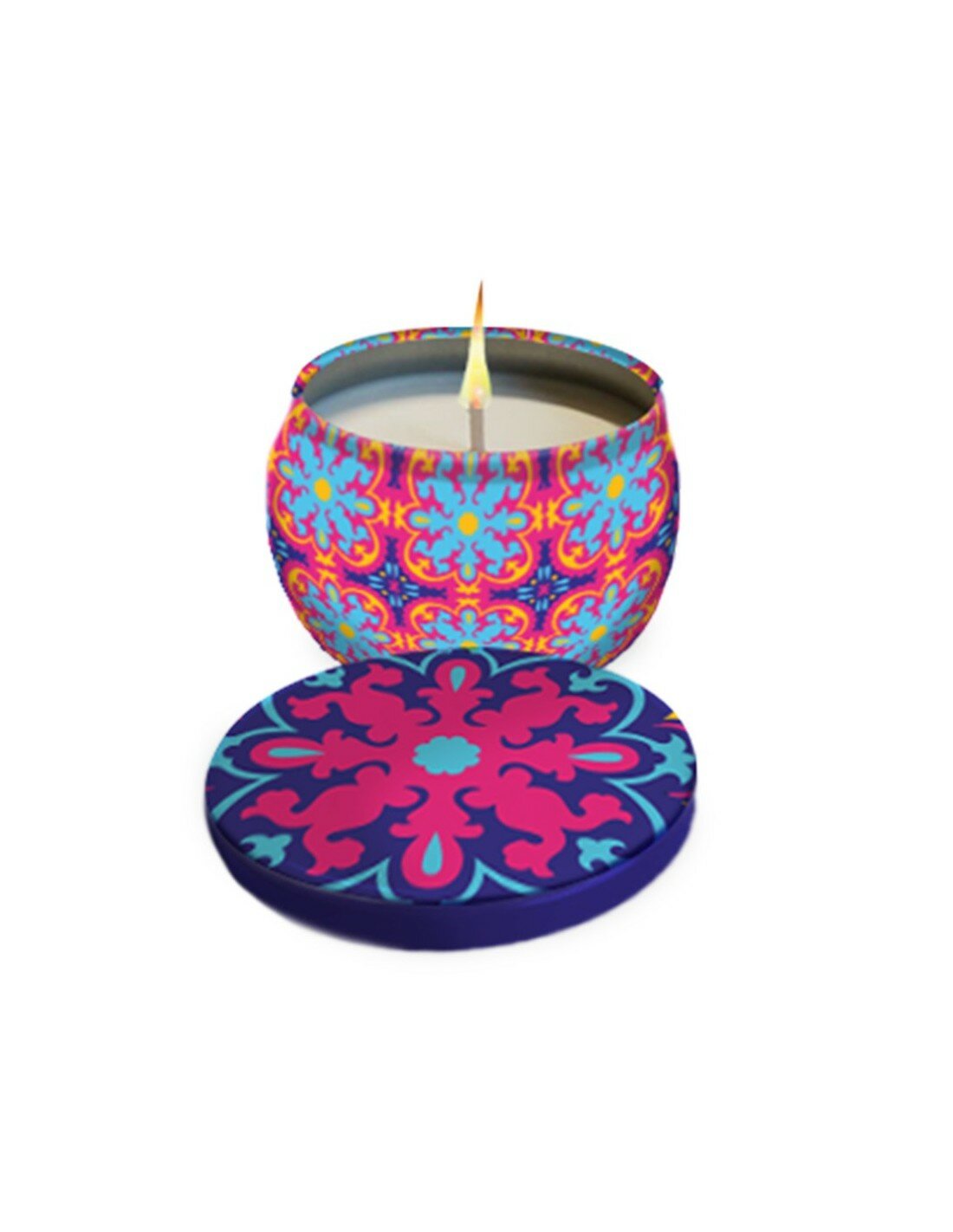 Colors Candela Profumata Estiva Citronella e Geranio 120g