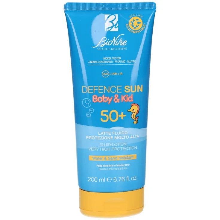 Defence Sun 50+ Baby&kid Latte Fluido 200 ml