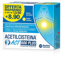 Acetilcestina Act 600 Plus 12 bustine