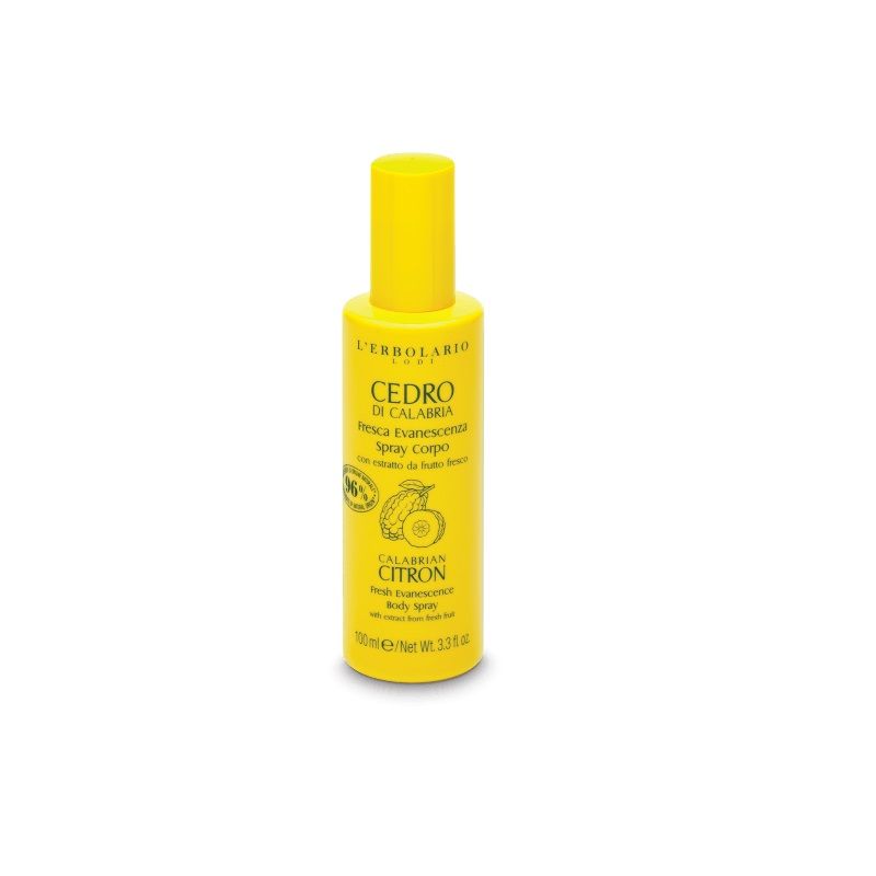 Image of L'Erbolario Cedro di Calabria Fresca Evanescenza spray corpo 100ml