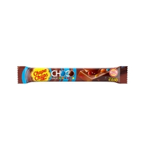 Chupa Chups Choco Snack Milk barretta di cioccolato al latte con miniconfetti senza glutine 20g-1