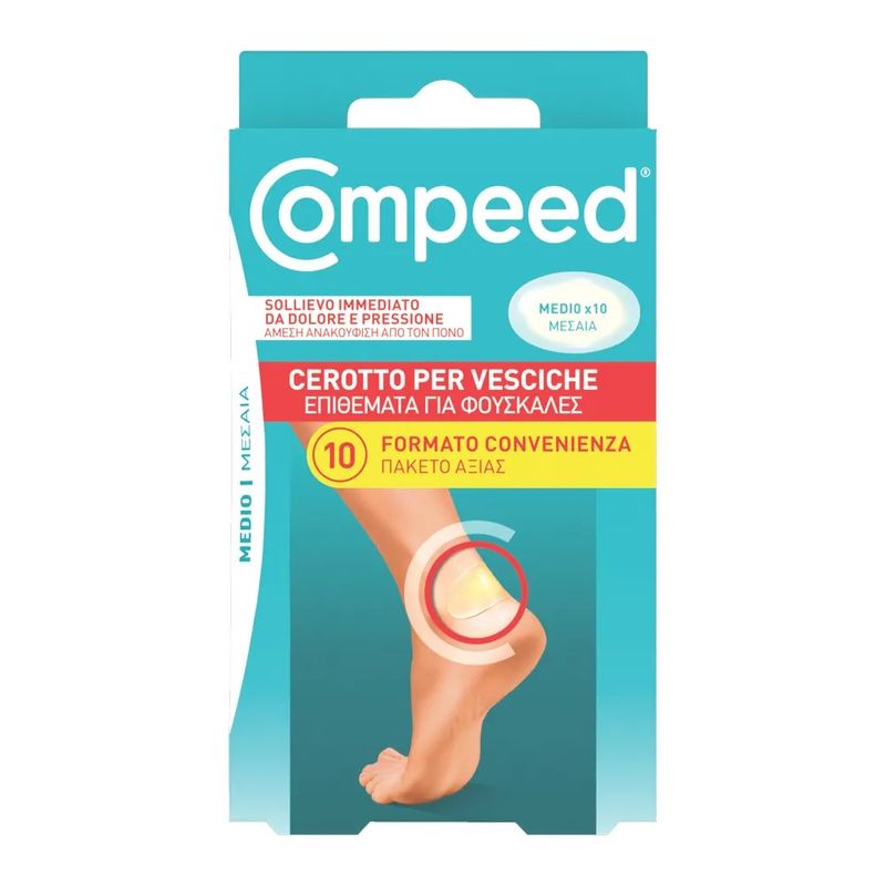 Image of Compeed cerotti per vesciche formato medio 10 pezzi