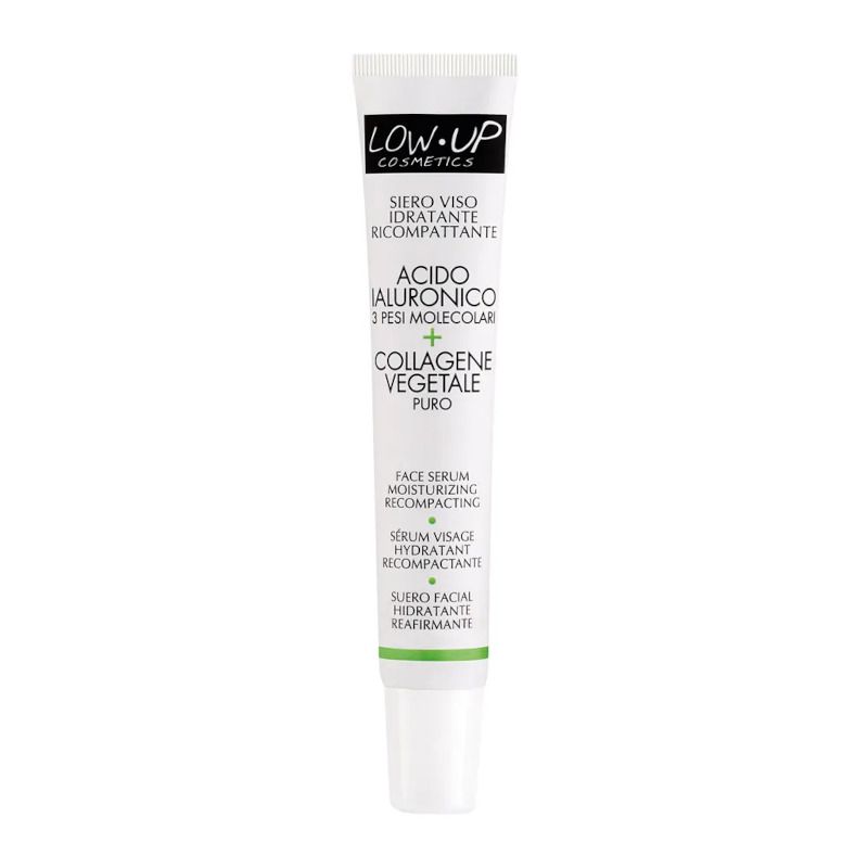 Image of Lowup Cosmetics Acido Ialuronico + Collagene siero viso idratante ricompattante 20ml