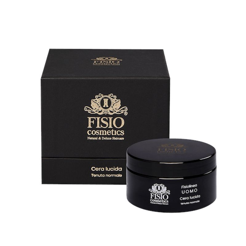 Image of Fisiolinea Uomo Cera Lucida Tenuta Normale Linea Finish Per Capelli 100ml