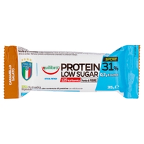 Equilibra Protein Low Sugar Barretta Caramello Salato 35g-1