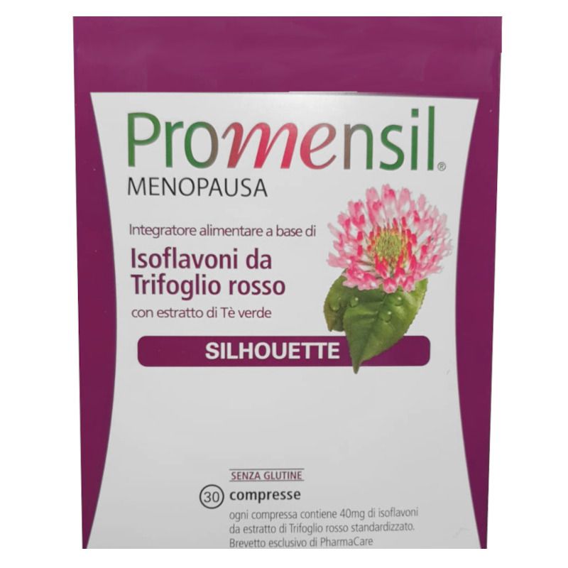 Image of Named Promensil Menopausa Silhouette integratore alimentare 30 compresse