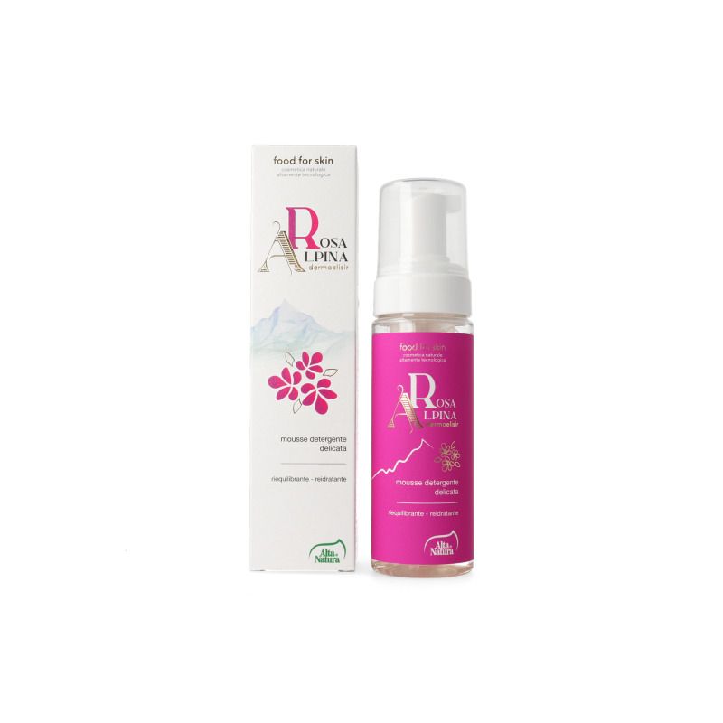 Alta Natura Rosa Alpina mousse detergente 150ml