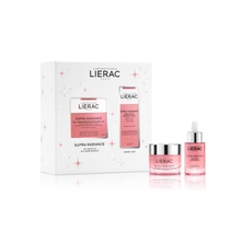Lierac Cofanetto Supra Radiance Antietà crema-gel 50ml + siero 30ml-1