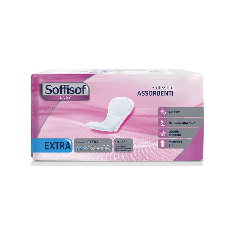 Image of Soffisof Lady Pannolone Per Incontinenza Sagomato Extra 10 Pezzi