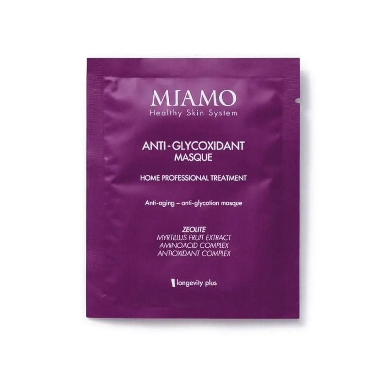 Image of Miamo Anti Glycoxidant Masque Maschere Anti-età E Anti-glicante 6x10ml