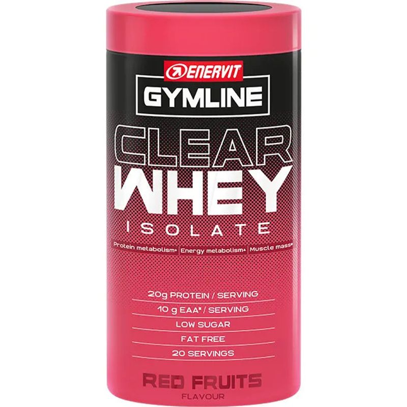 Image of Enervit Gymline Clear Whey Isolate Protein Frutti Rossi 480g