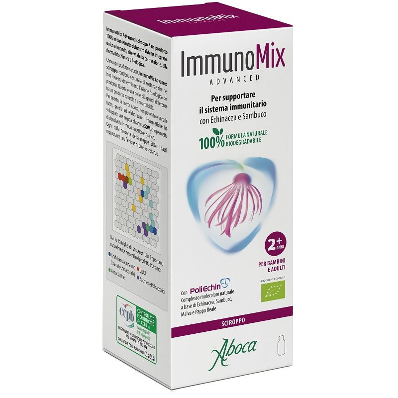 Image of Aboca ImmunoMix Advanced per il sistema immunitario 210g